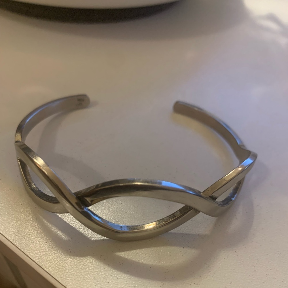 .925 Silver Bangle - image 6